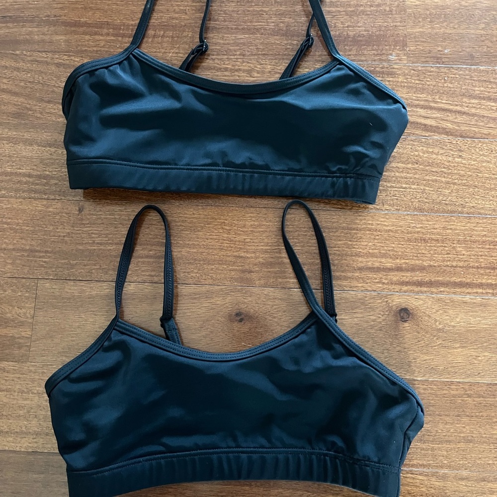 Balera Black Sports Bra x 2
